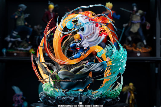 White Noise Studio - Minato vs Obito - Naruto resin statue white noise anime figure