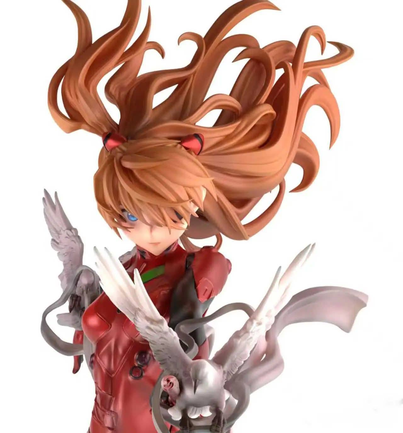 Asuka resin statue Miao Wu Studio anime figure