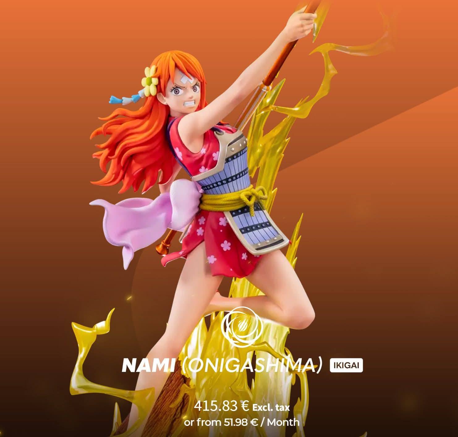 Nami (Onigashima) IKIGAI resin statue Tsume Art Studio anime figure