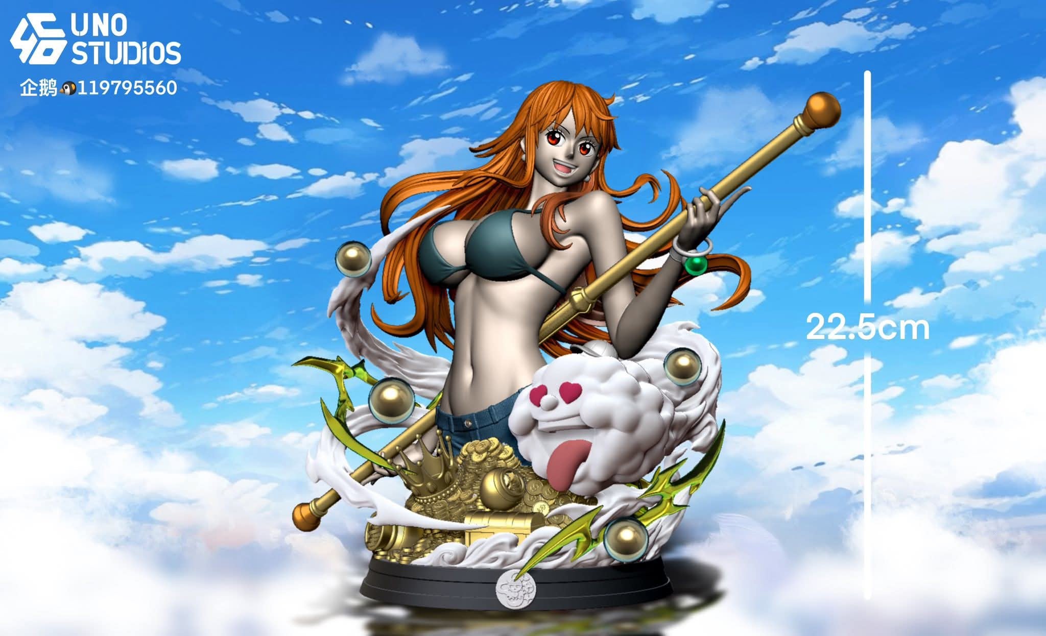 Bust Nami resin statue UNO studio anime figure