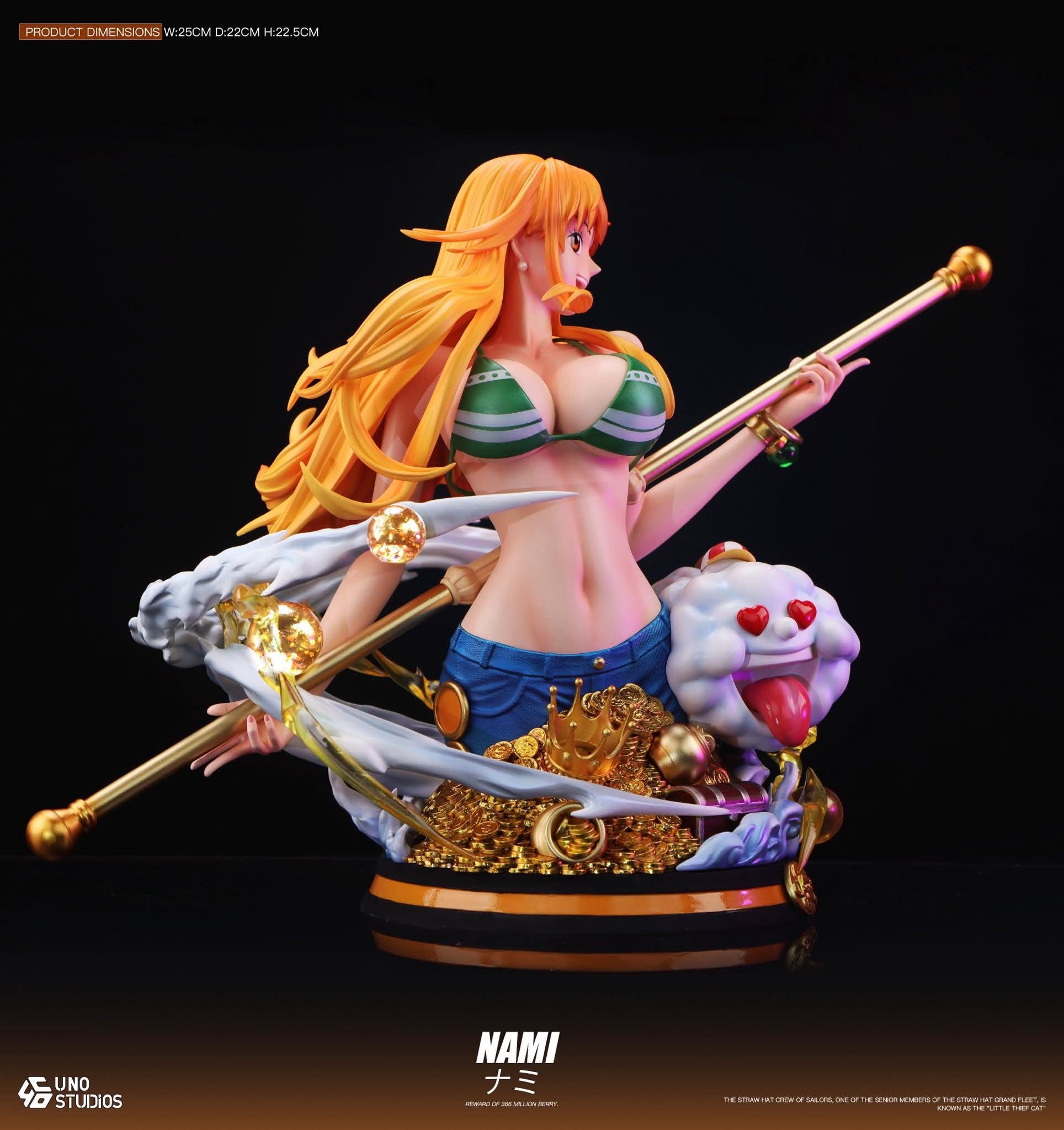 Bust Nami resin statue UNO studio anime figure