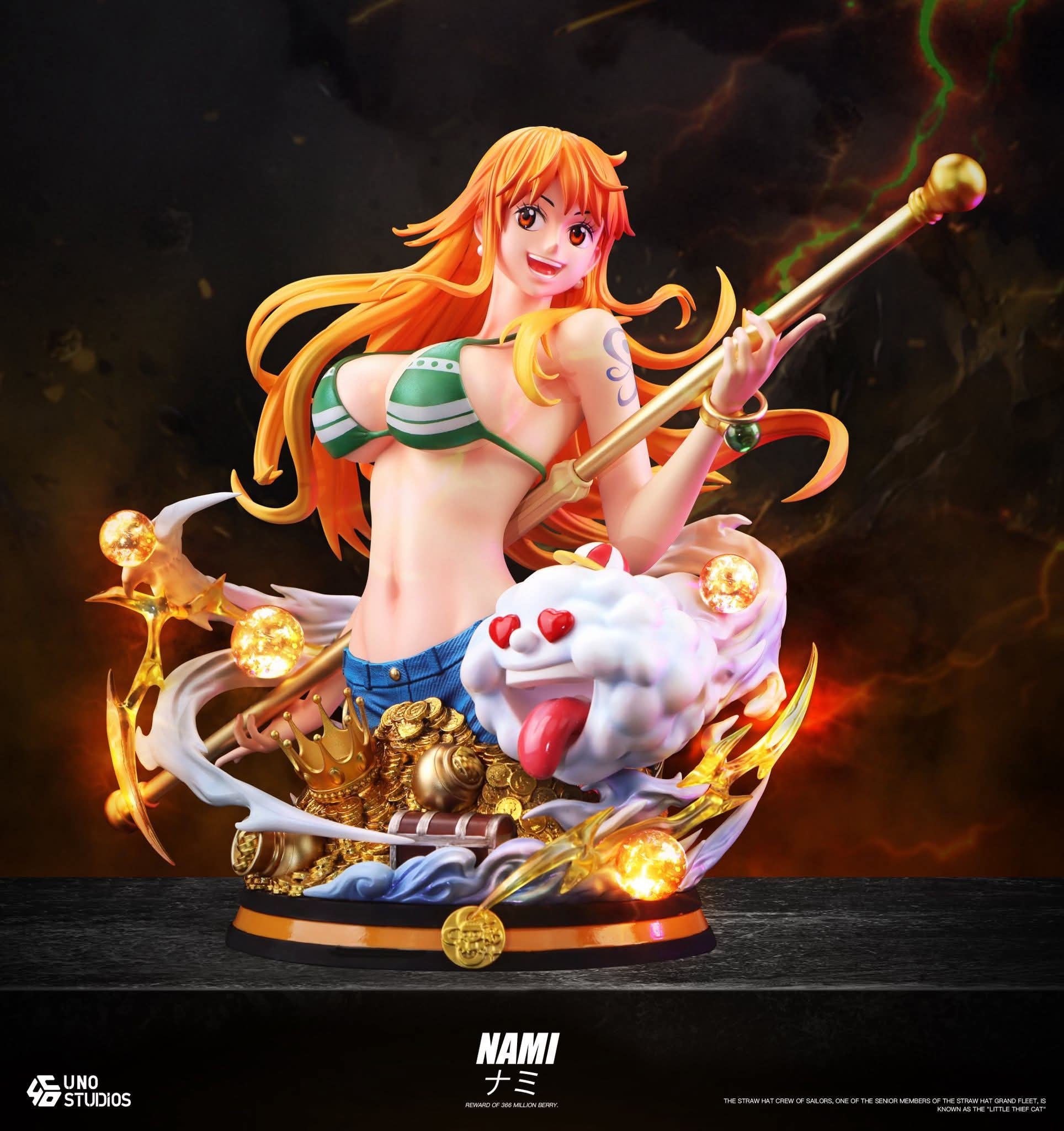 Bust Nami resin statue UNO studio anime figure