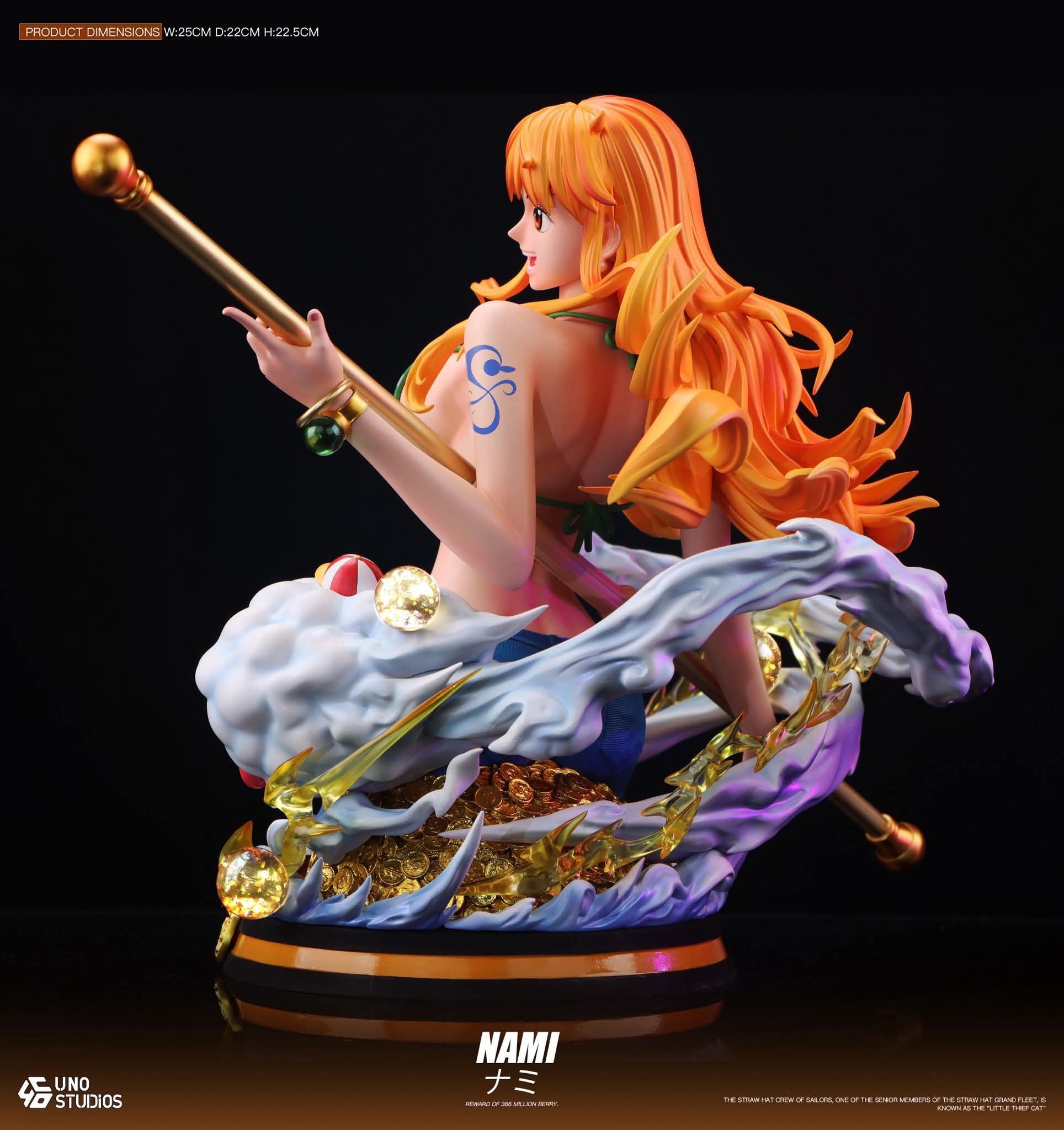 Bust Nami resin statue UNO studio anime figure