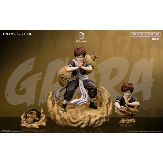 Ming Dong Studio - Chunin Exams Gaara Naruto resin statue Navy Toys anime figure