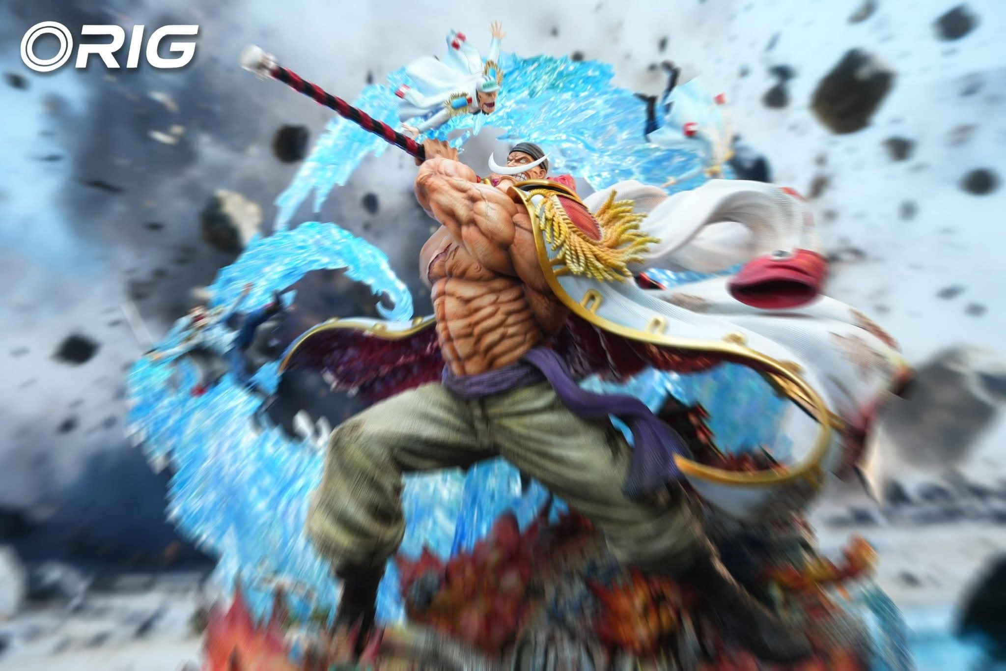 Whitebeard Edward Newgate resin statue ORIG Studio anime figure
