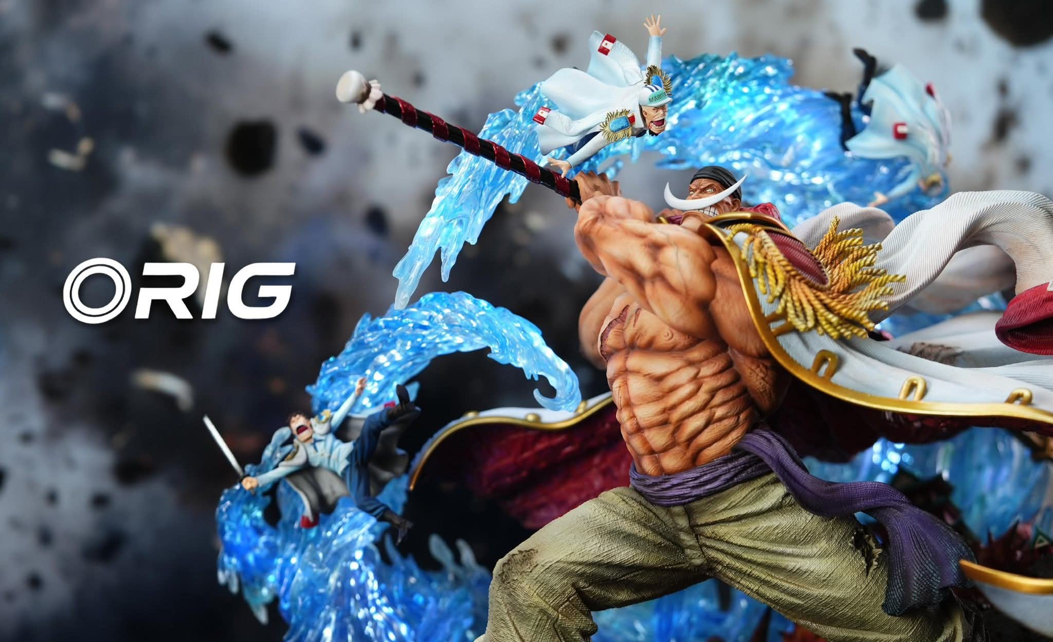 Whitebeard Edward Newgate resin statue ORIG Studio anime figure