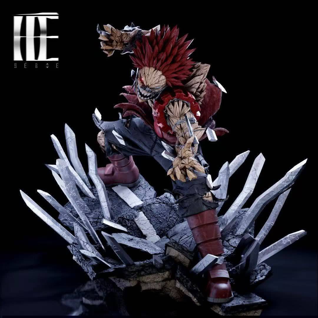 Red Riot Kirishima resin statue Heroe Collectibles anime figure