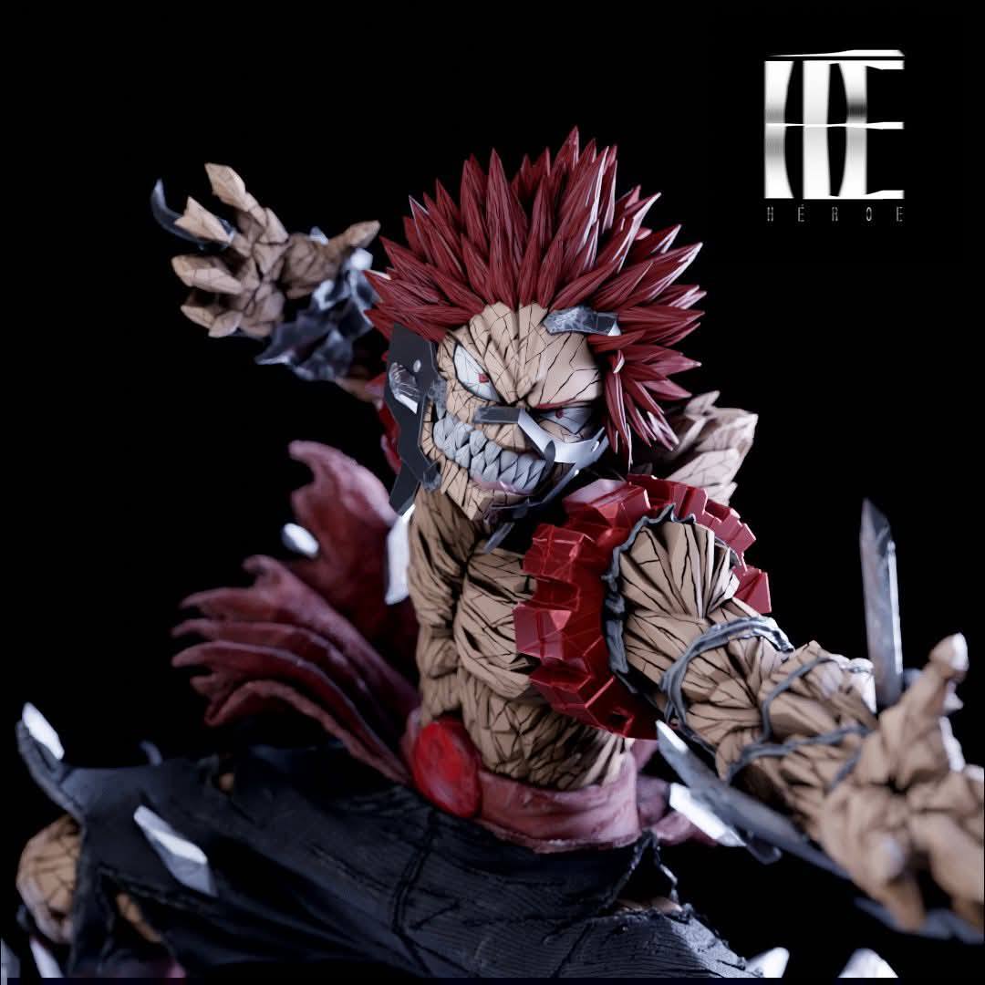 Red Riot Kirishima resin statue Heroe Collectibles anime figure