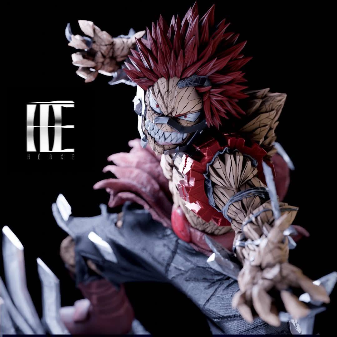 Red Riot Kirishima resin statue Heroe Collectibles anime figure