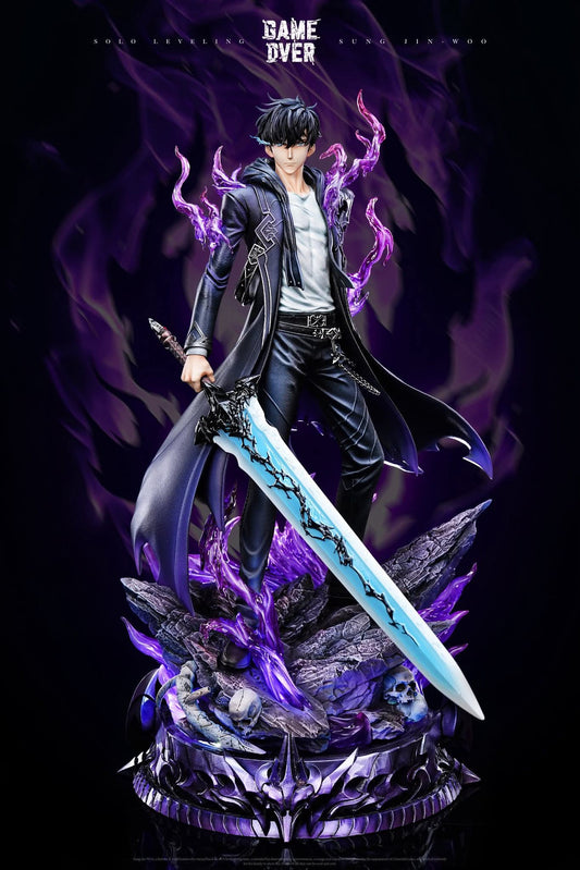 Shadow Monarch Sung Jin - Woo resin statue Game Over Studio anime figure