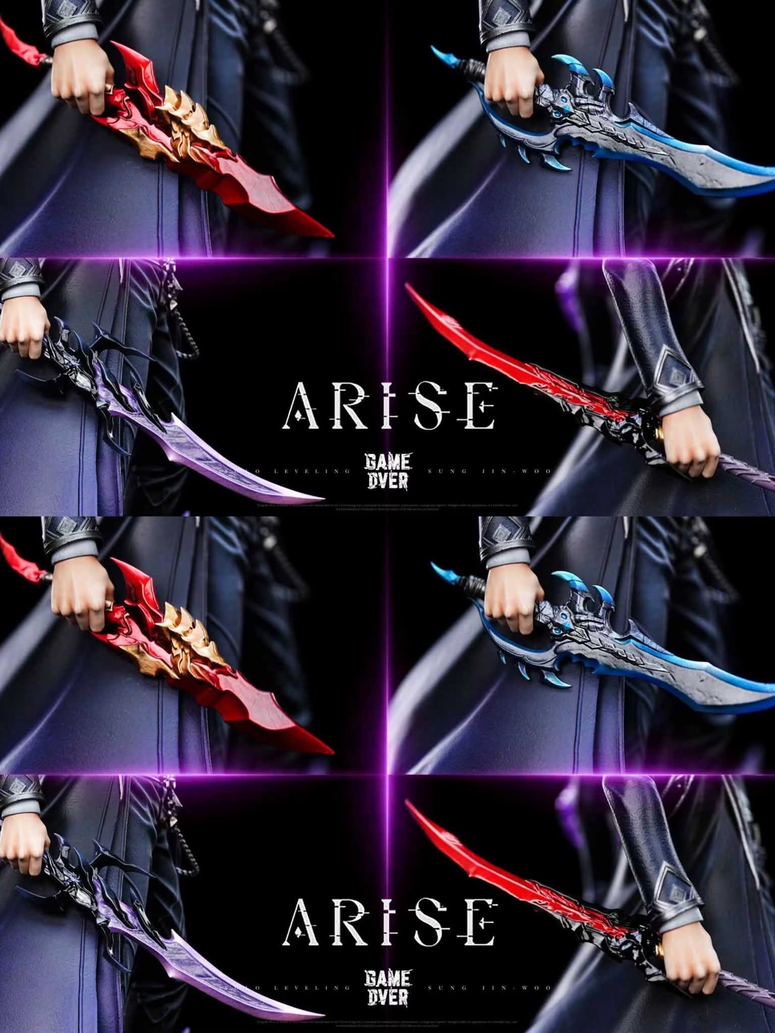 Shadow Monarch Sung Jin - Woo resin statue Game Over Studio anime figure