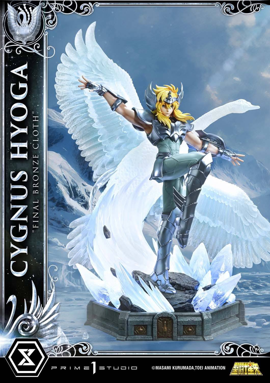 Cygnus Hyoga resin statue prime 1 studio anime figure