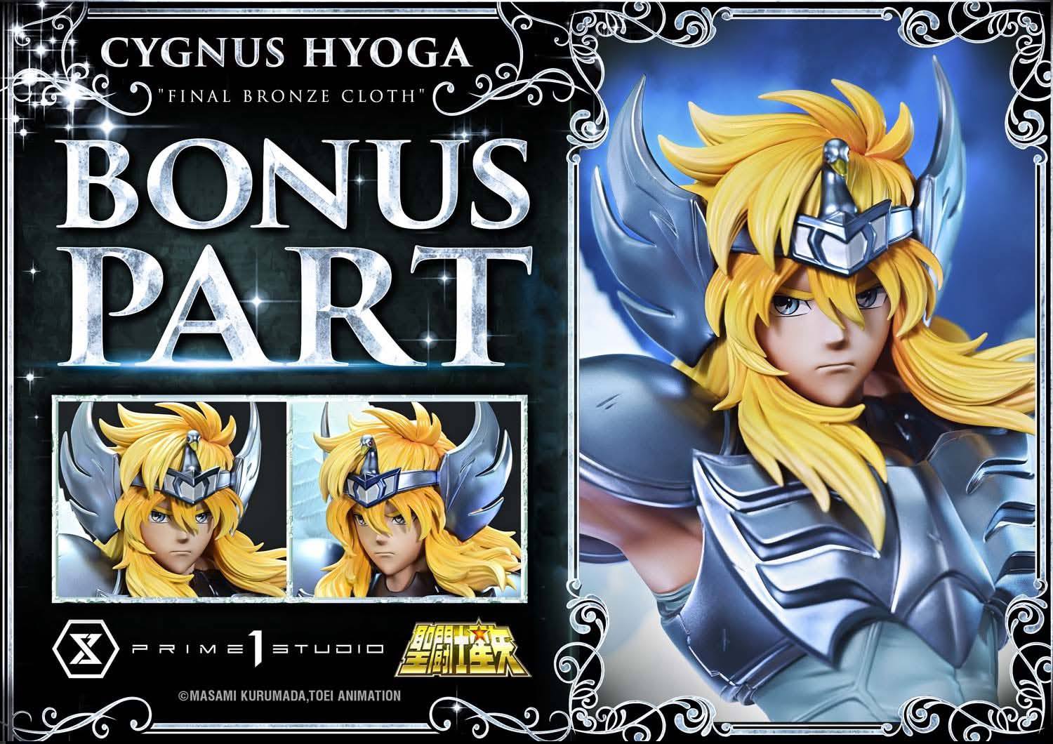 Cygnus Hyoga resin statue prime 1 studio anime figure
