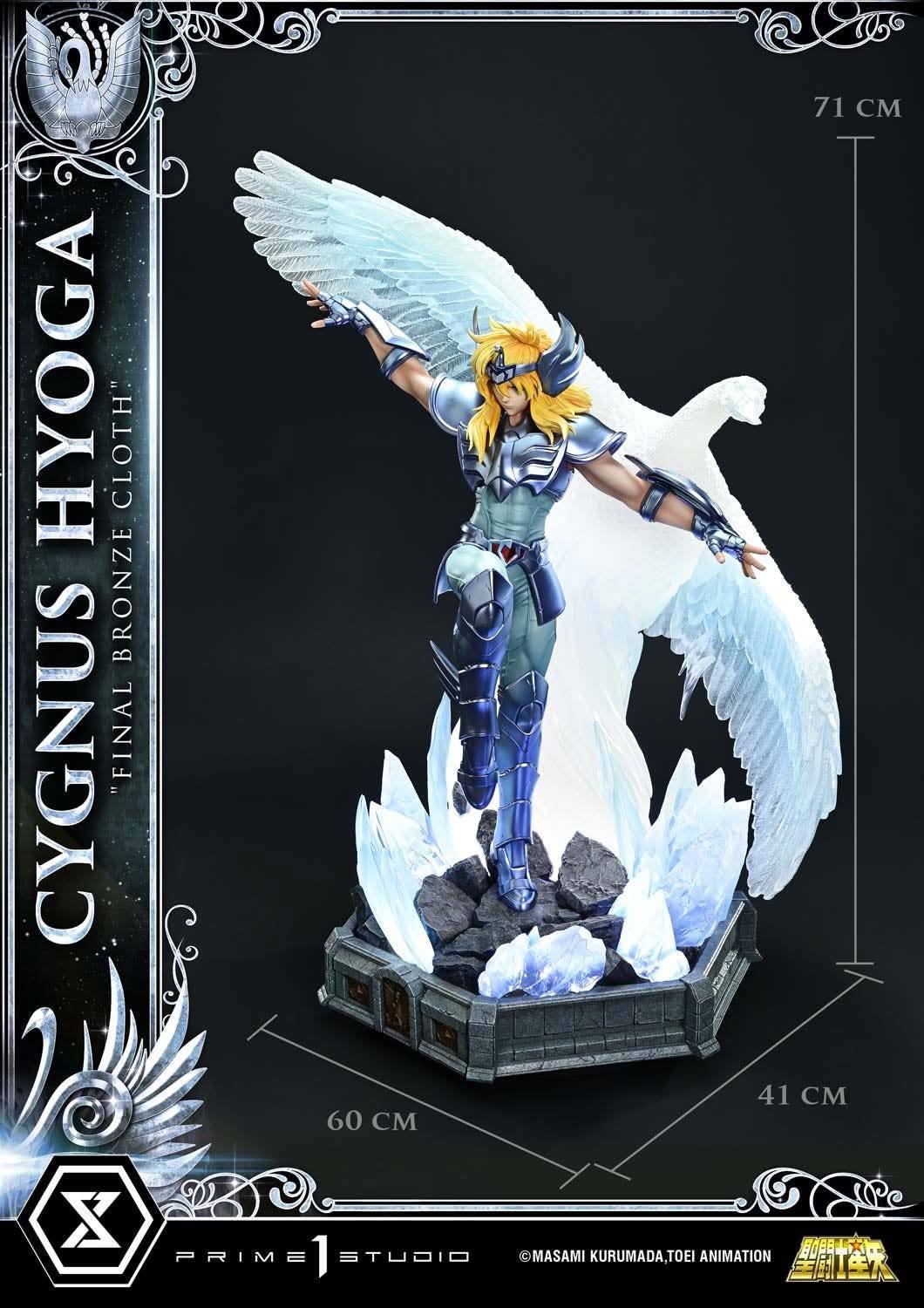 Cygnus Hyoga resin statue prime 1 studio anime figure