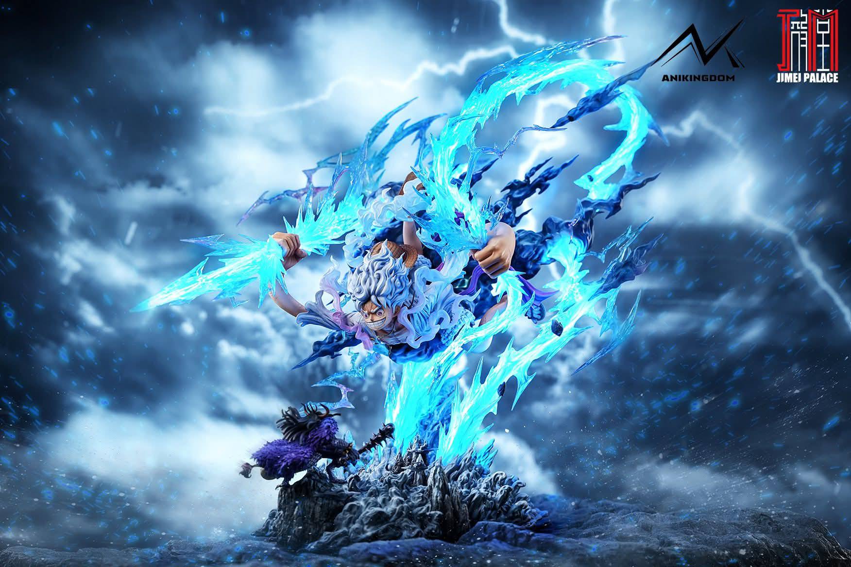 Luffy Nika resin statue Jimei Palace Studio anime figure