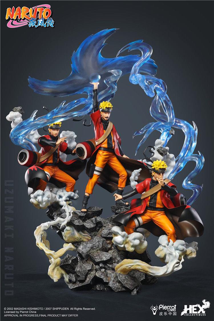 Uzumaki Naruto Hex Collectibles resin statue Hex collectibles anime figure