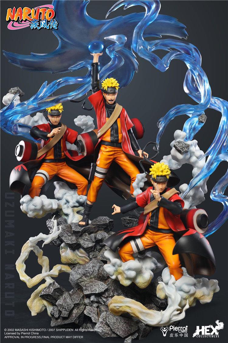 Uzumaki Naruto Hex Collectibles resin statue Hex collectibles anime figure