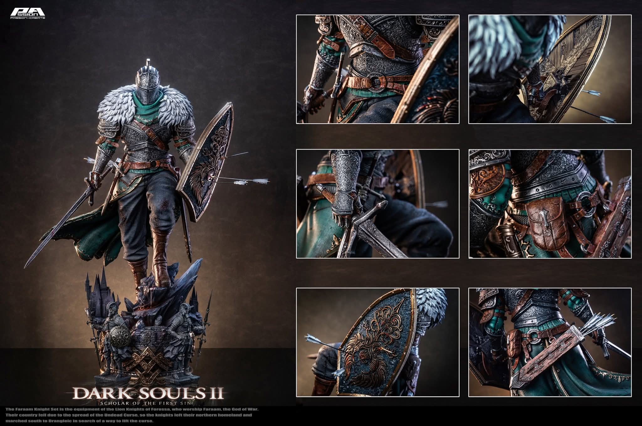 Faraam Knight resin statue PA Create Studio anime figure