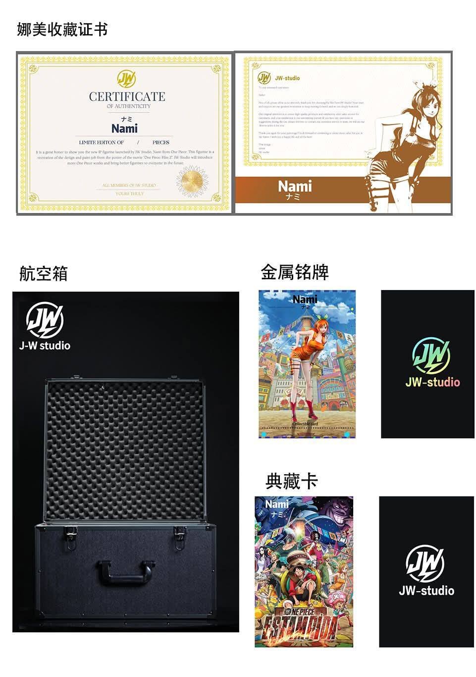 Nami resin statue JW studio anime figure