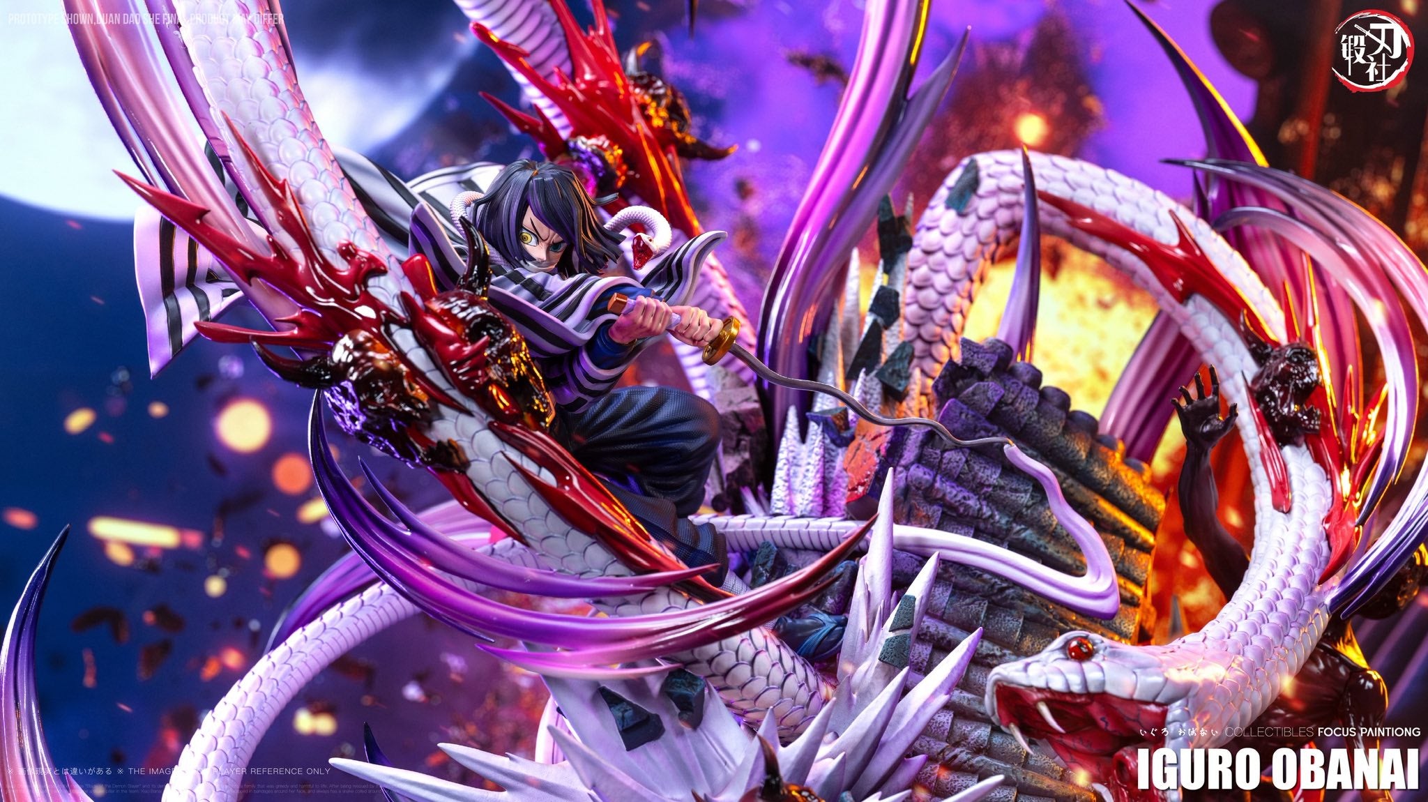 Obanai resin statue DDS Studio anime figure