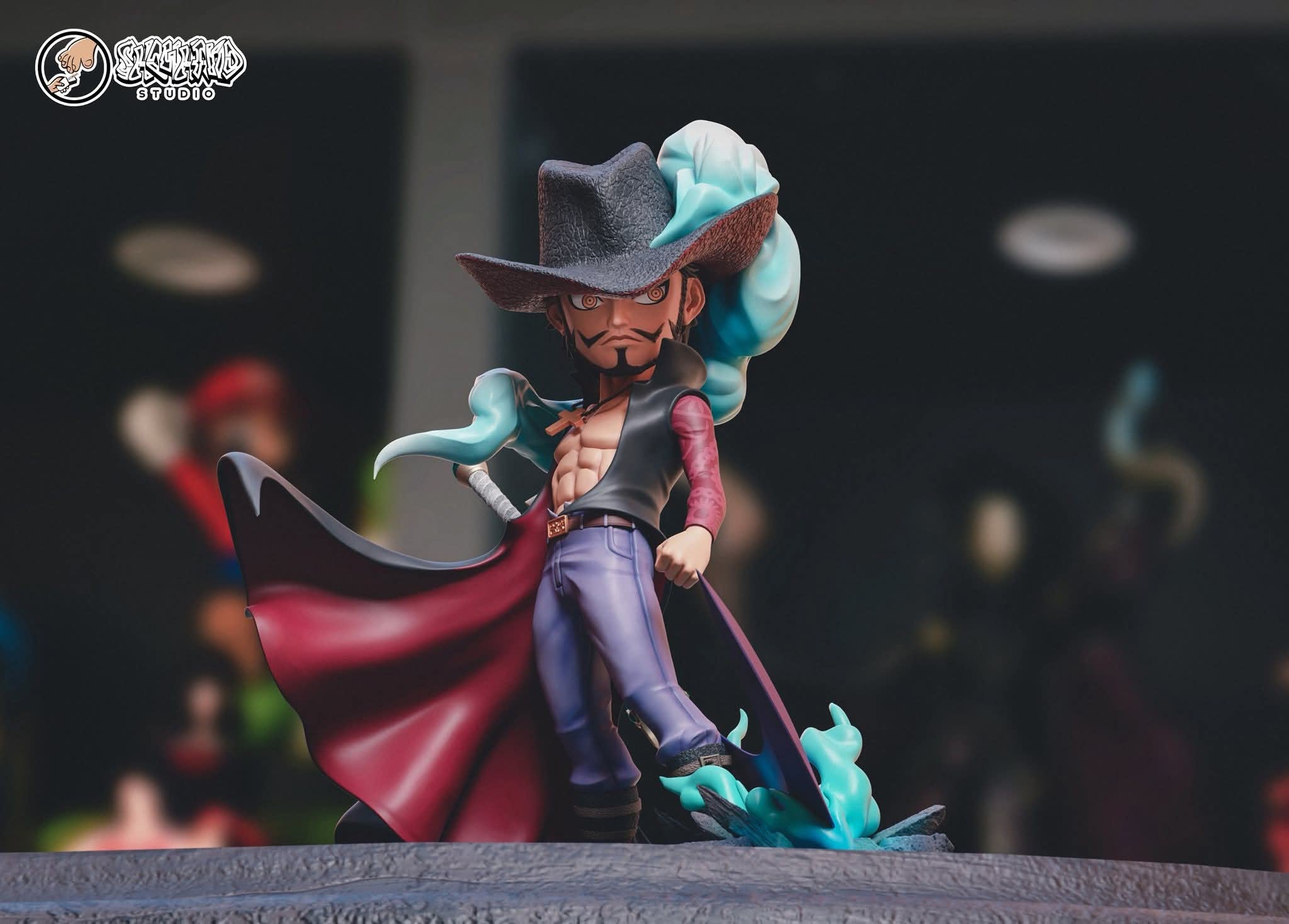Dracule Mihawk resin statue showhand studio anime figure