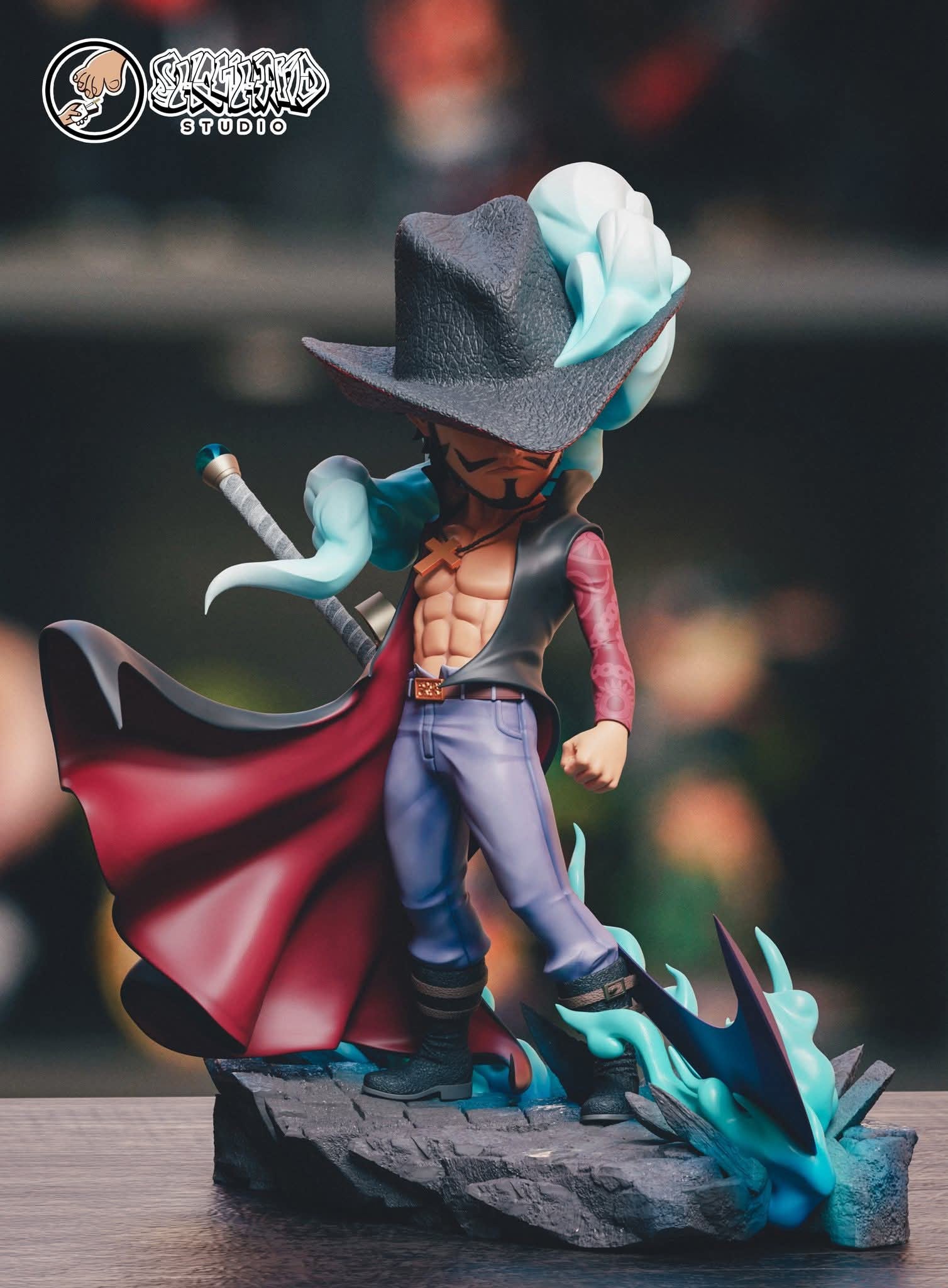 Dracule Mihawk resin statue showhand studio anime figure