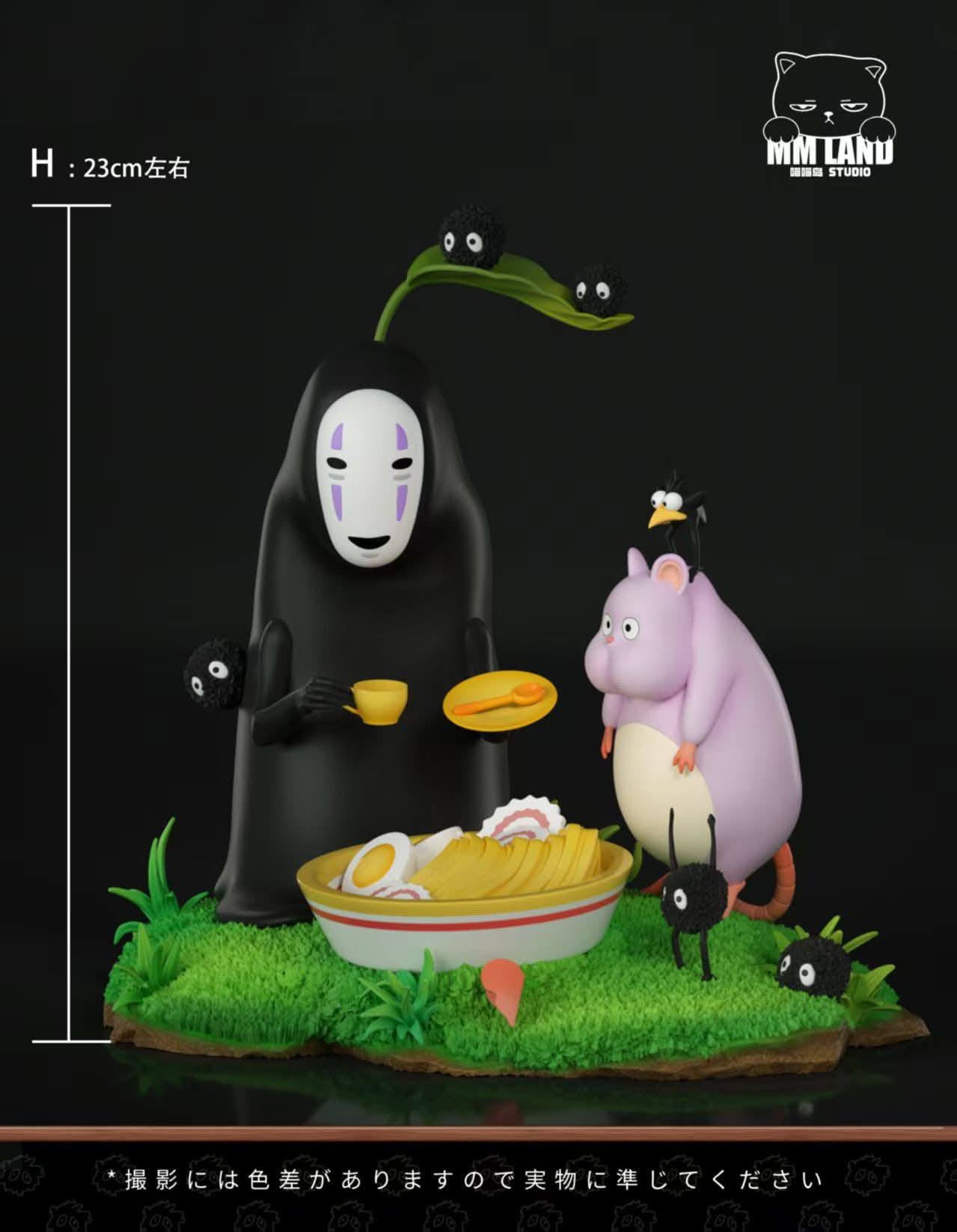 No Face and Boh's Picnic resin statue MMLAND Studio anime figure