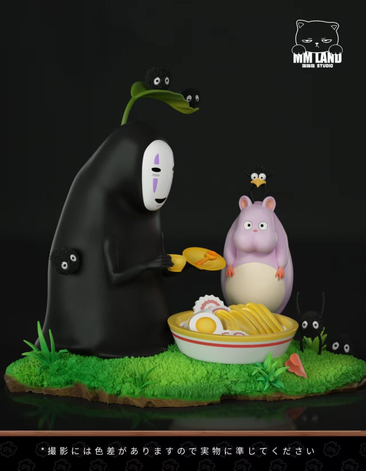No Face and Boh's Picnic resin statue MMLAND Studio anime figure