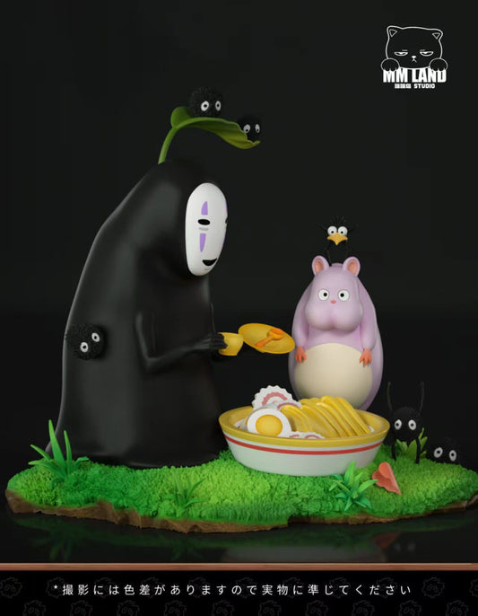 No Face and Boh's Picnic resin statue MMLAND Studio anime figure