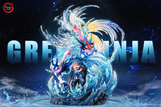 Greninja resin statue fantasy studio anime figure