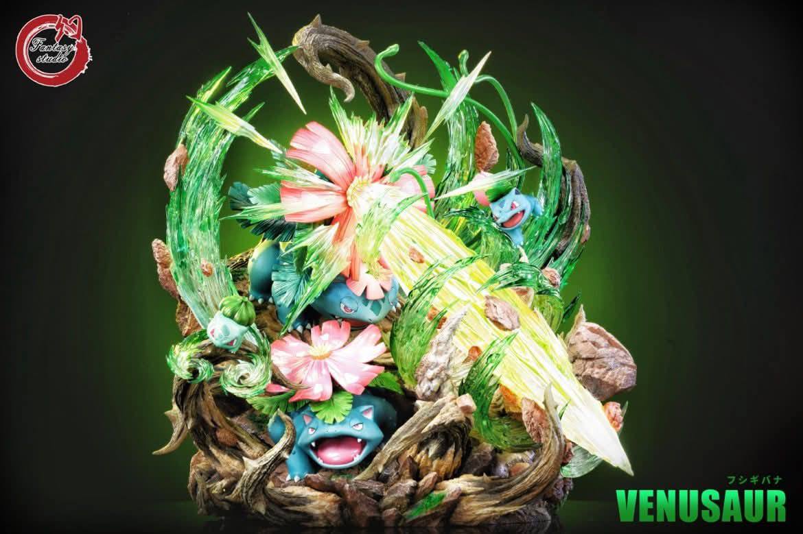 Venusaur resin statue fantasy studio anime figure