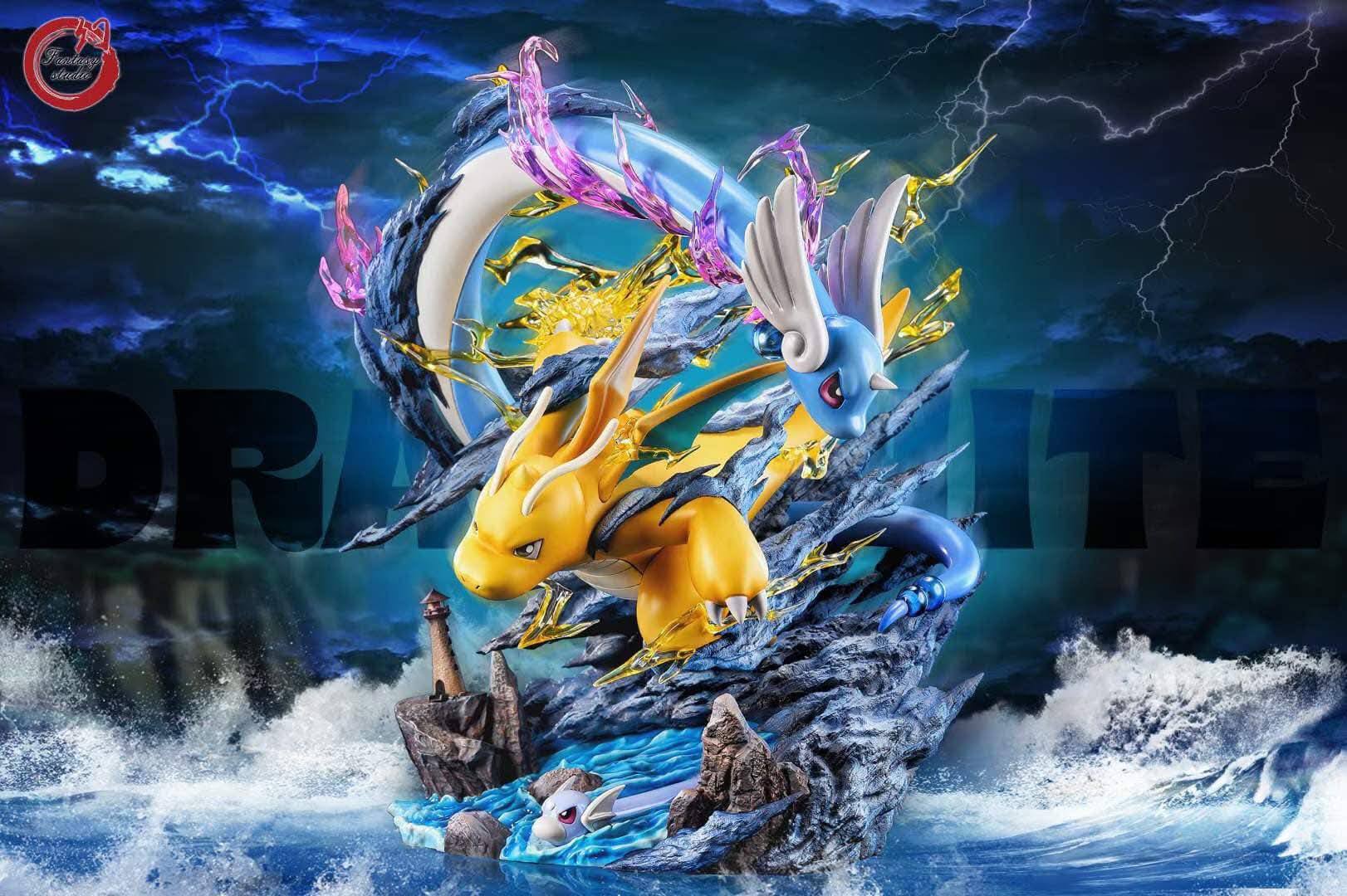 Dragonite resin statue fantasy studio anime figure
