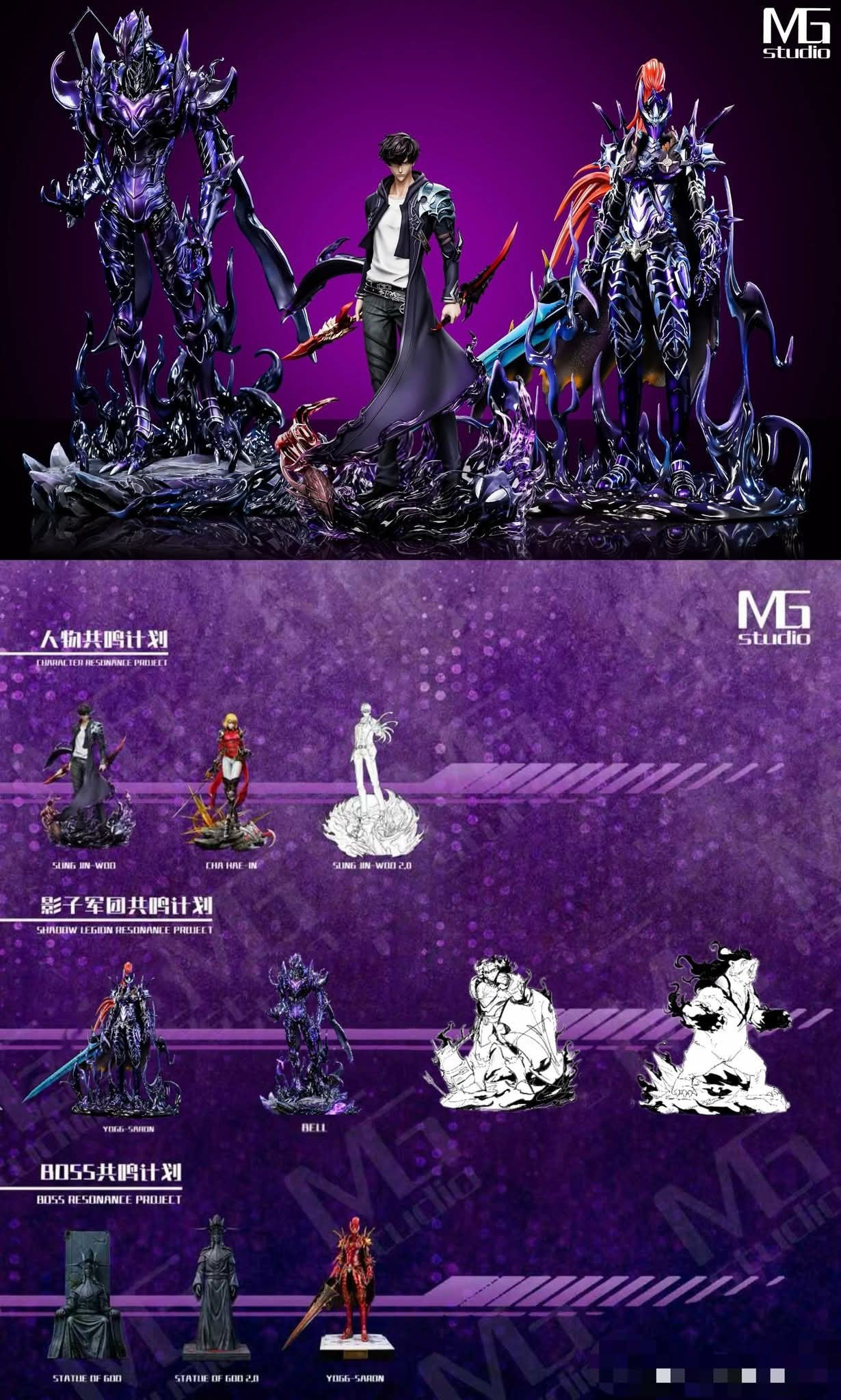 Ant King Beru resin statue mg studio anime figure