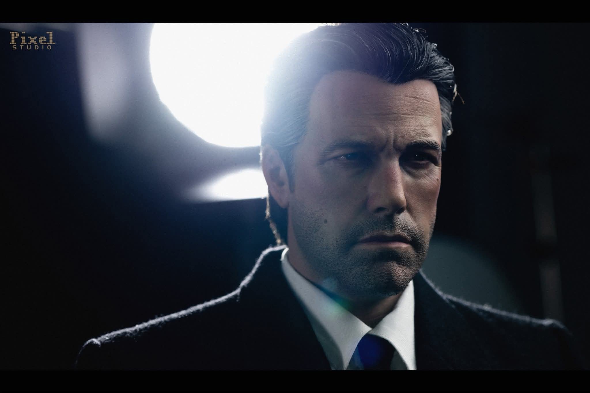 Ben Affleck resin statue Pixel Studio anime figure