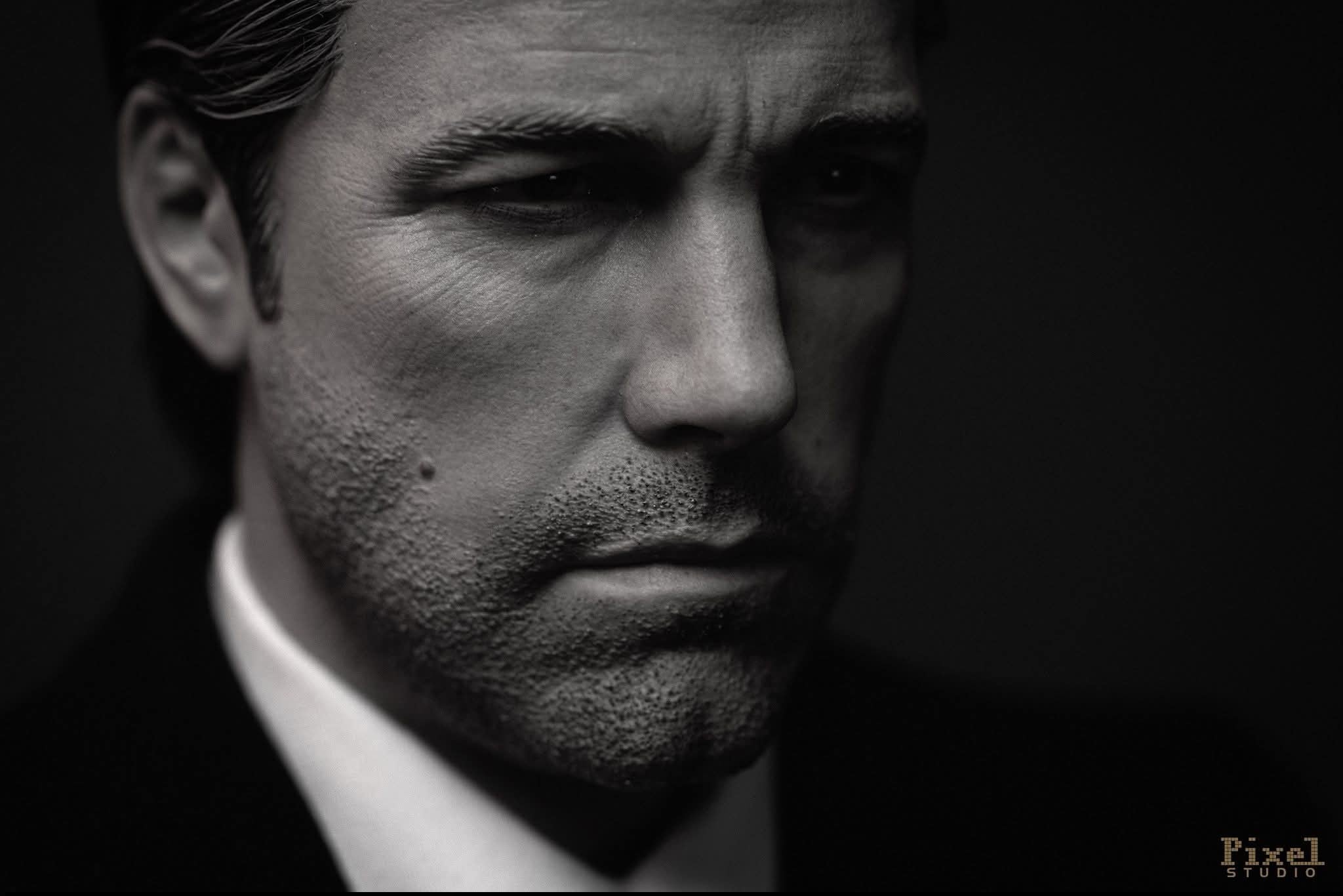 Ben Affleck resin statue Pixel Studio anime figure