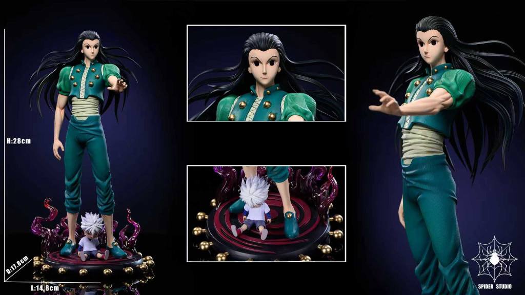 Illumi Zoldyck resin statue Spider Studio anime figure