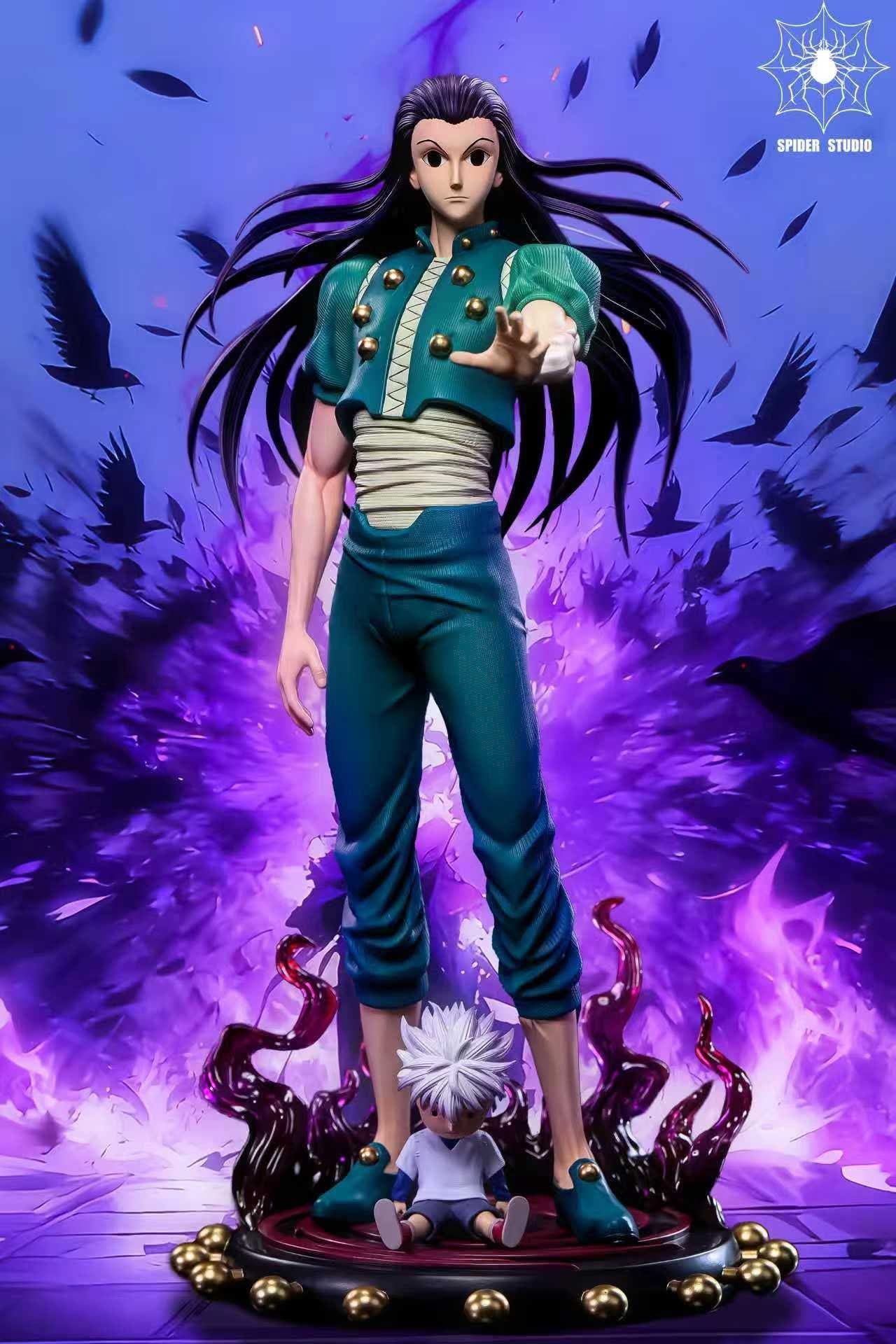 Illumi Zoldyck resin statue Spider Studio anime figure