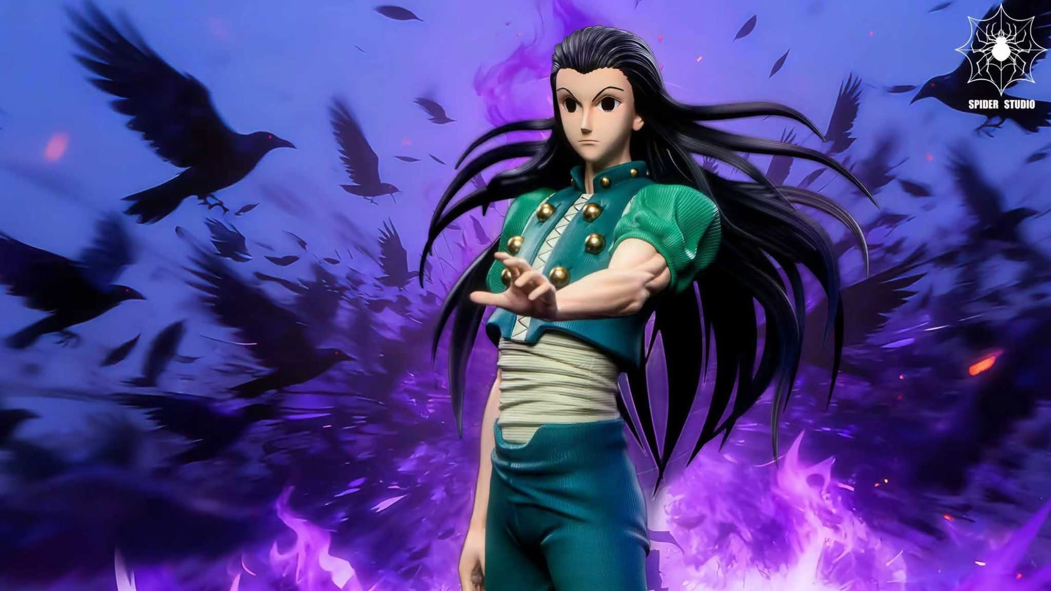 Illumi Zoldyck resin statue Spider Studio anime figure