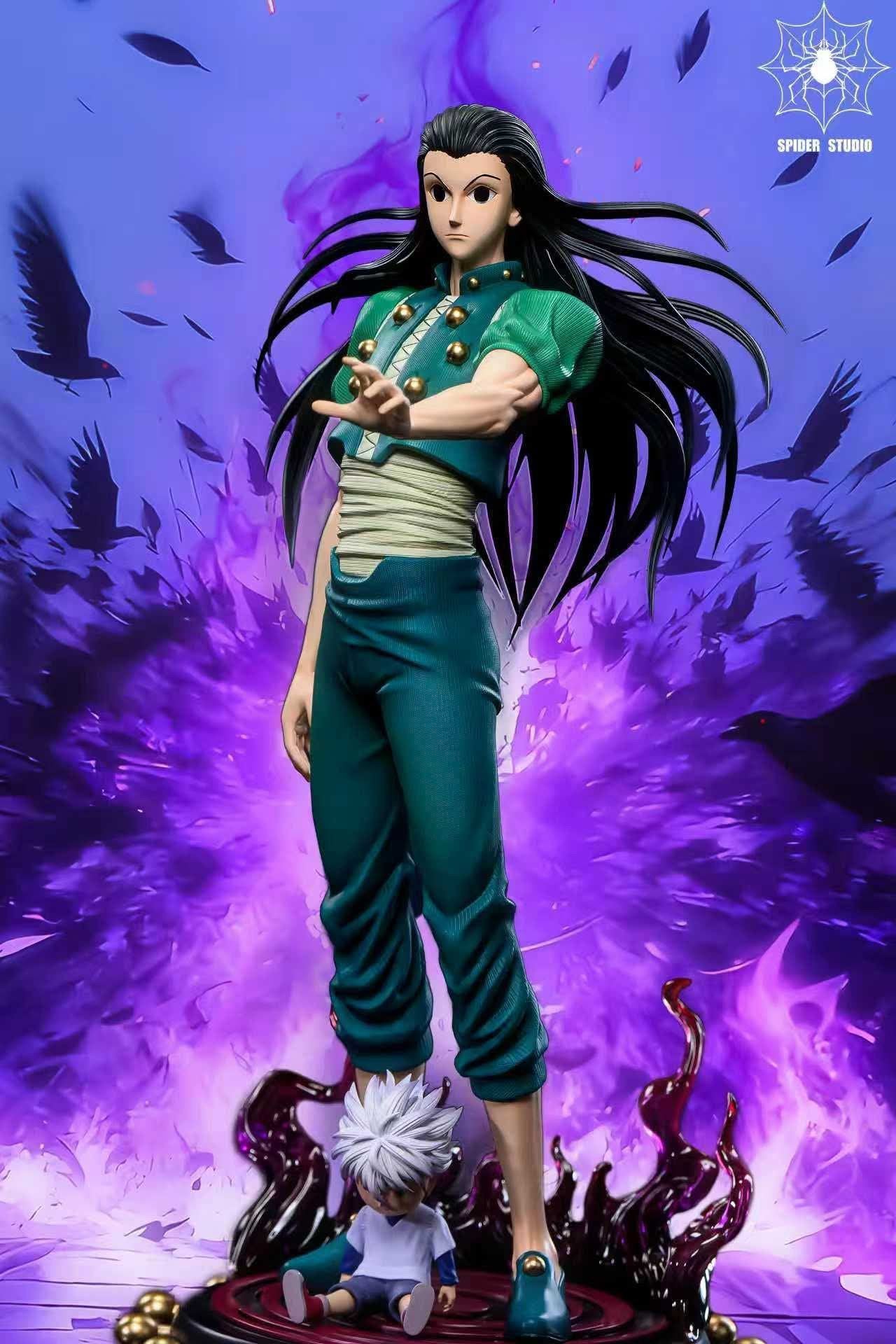 Illumi Zoldyck resin statue Spider Studio anime figure