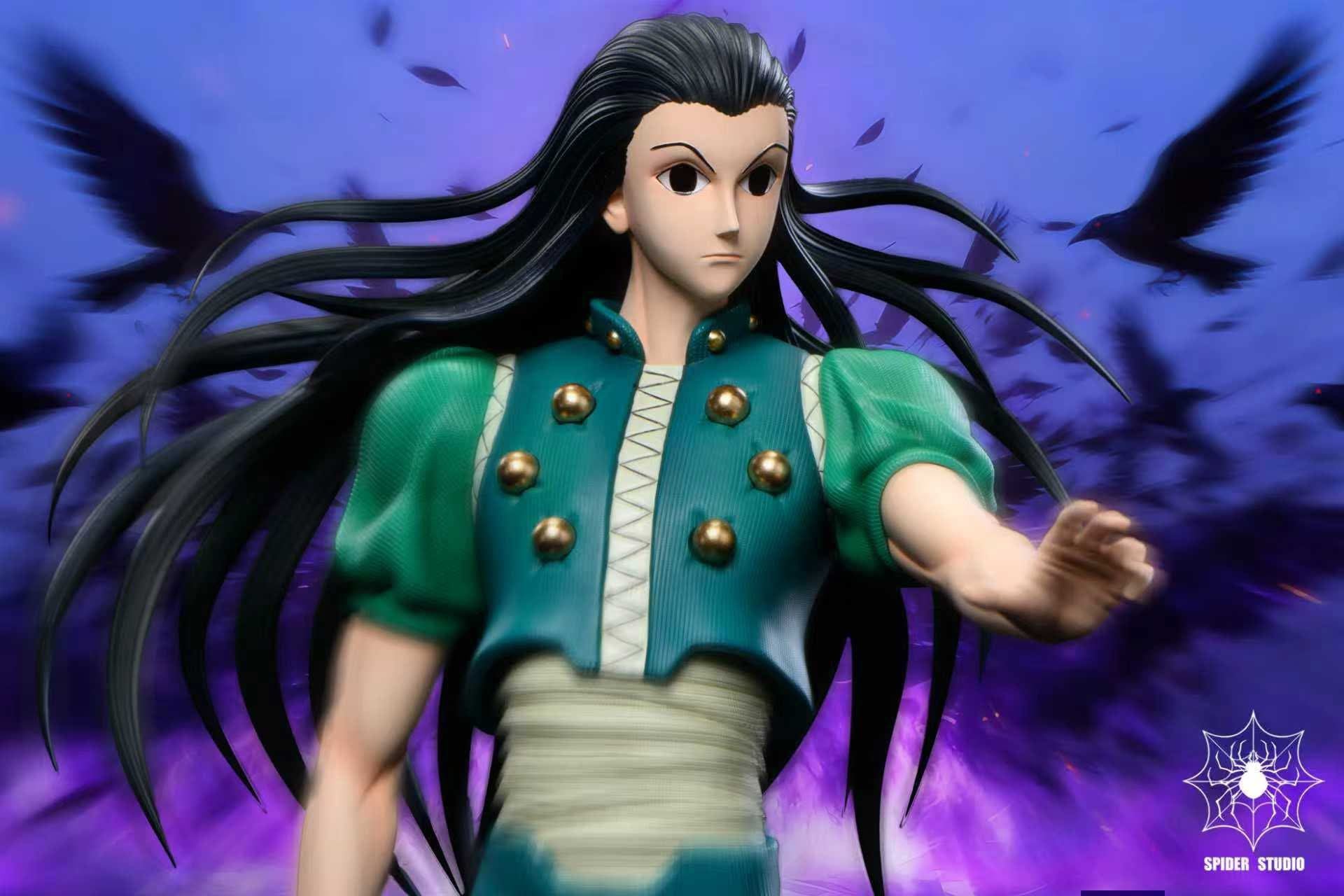 Illumi Zoldyck resin statue Spider Studio anime figure