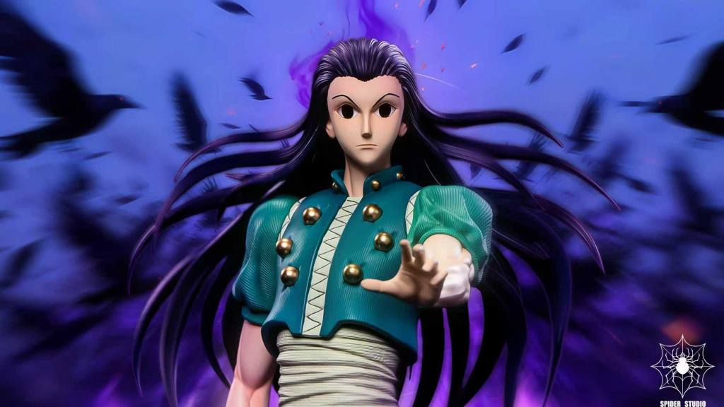 Illumi Zoldyck resin statue Spider Studio anime figure