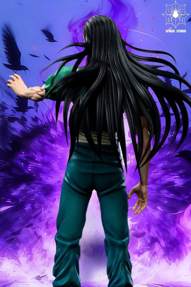 Illumi Zoldyck resin statue Spider Studio anime figure