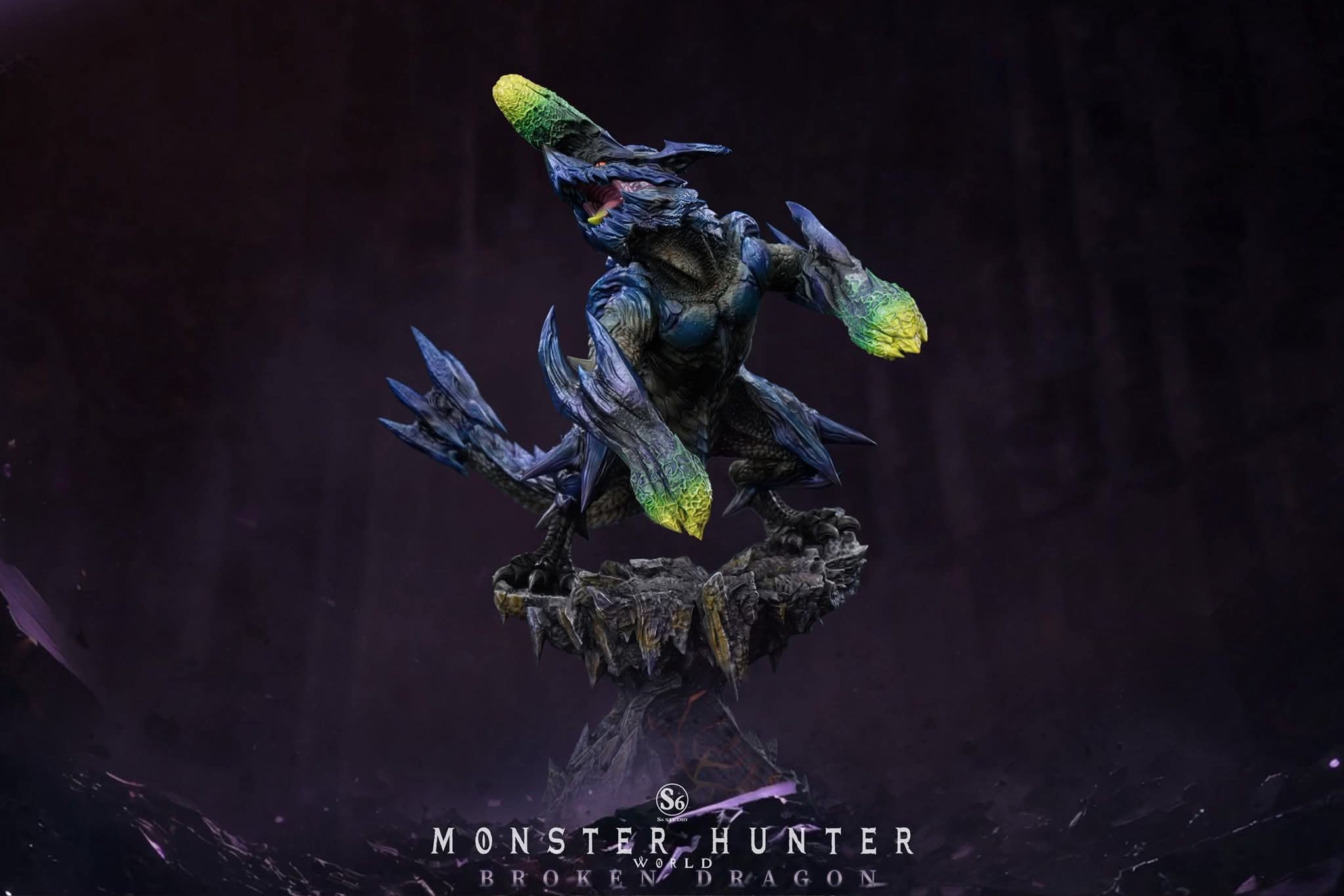 Broken Dragon resin statue S6 studio anime figure