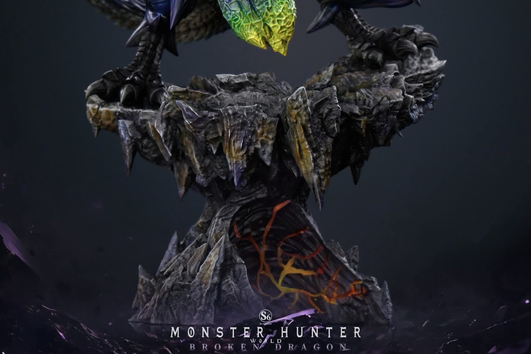 Broken Dragon resin statue S6 studio anime figure