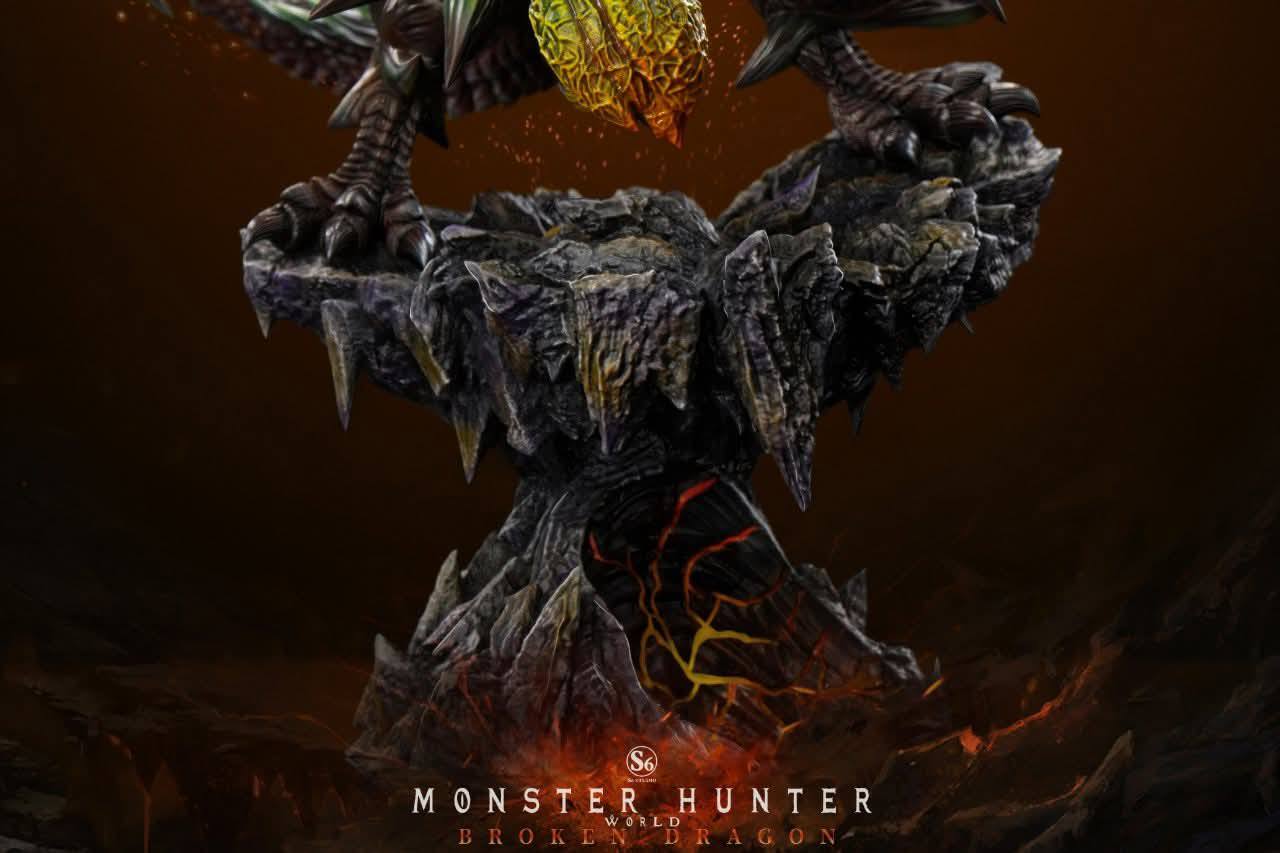 Broken Dragon resin statue S6 studio anime figure