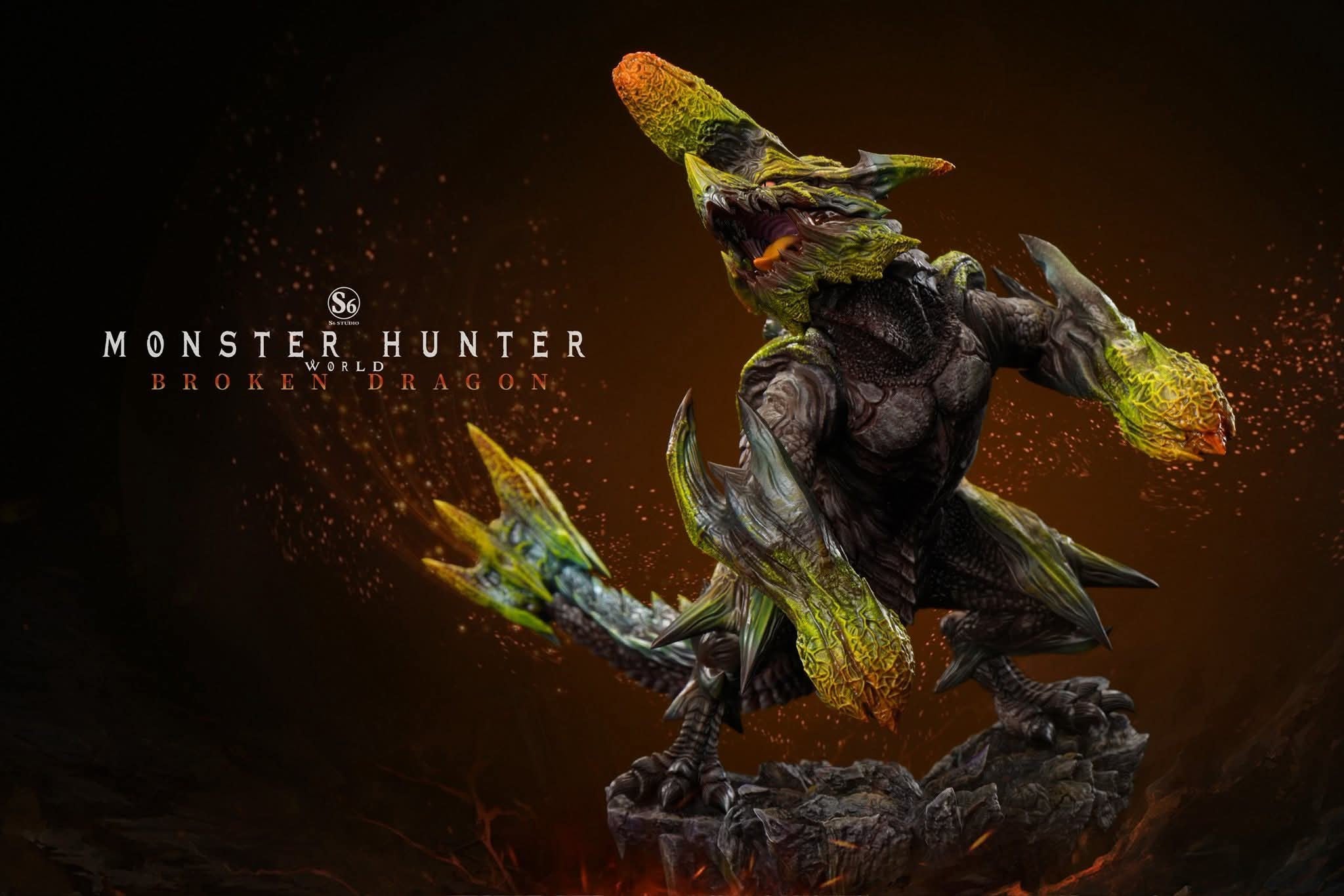 Broken Dragon resin statue S6 studio anime figure