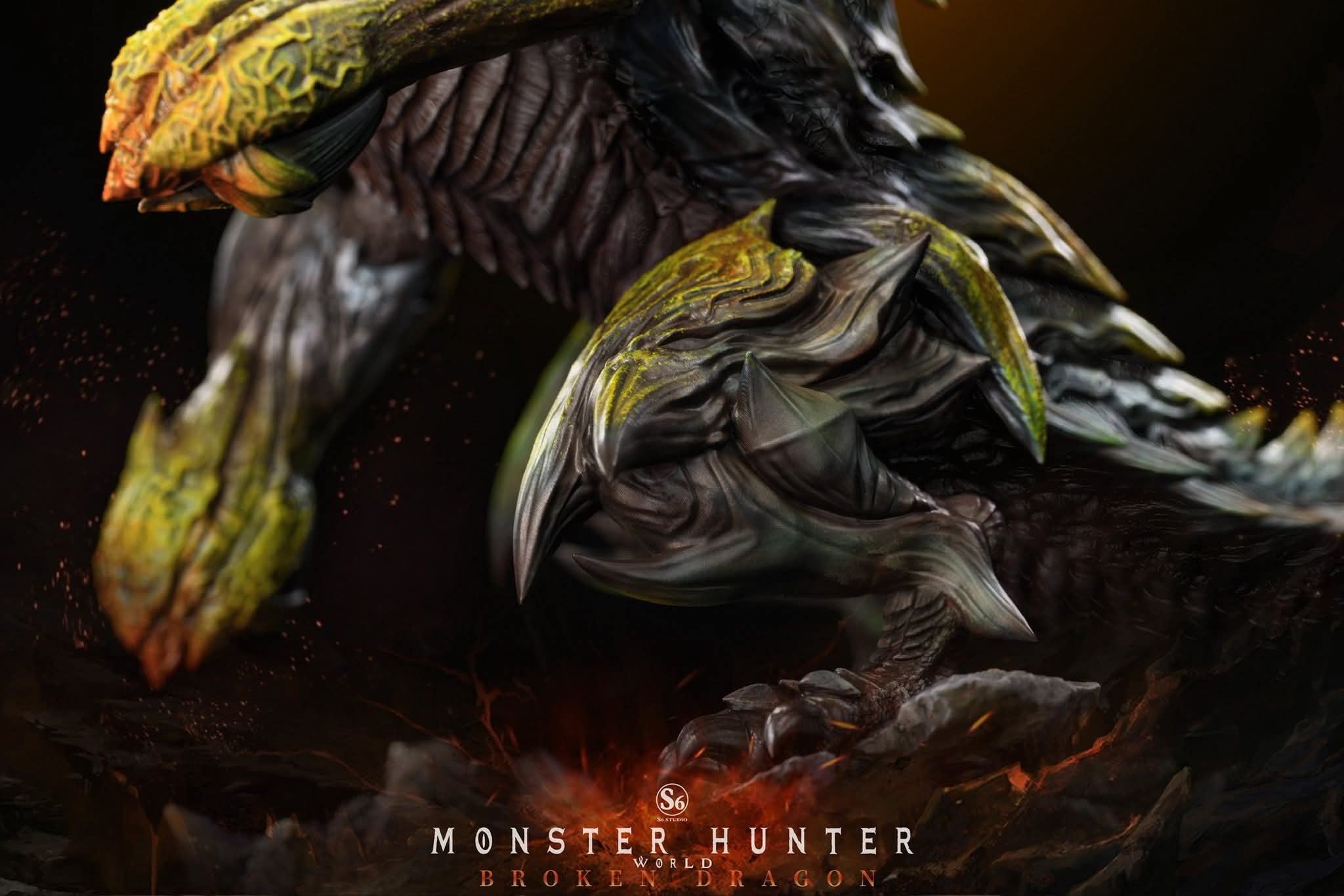 Broken Dragon resin statue S6 studio anime figure