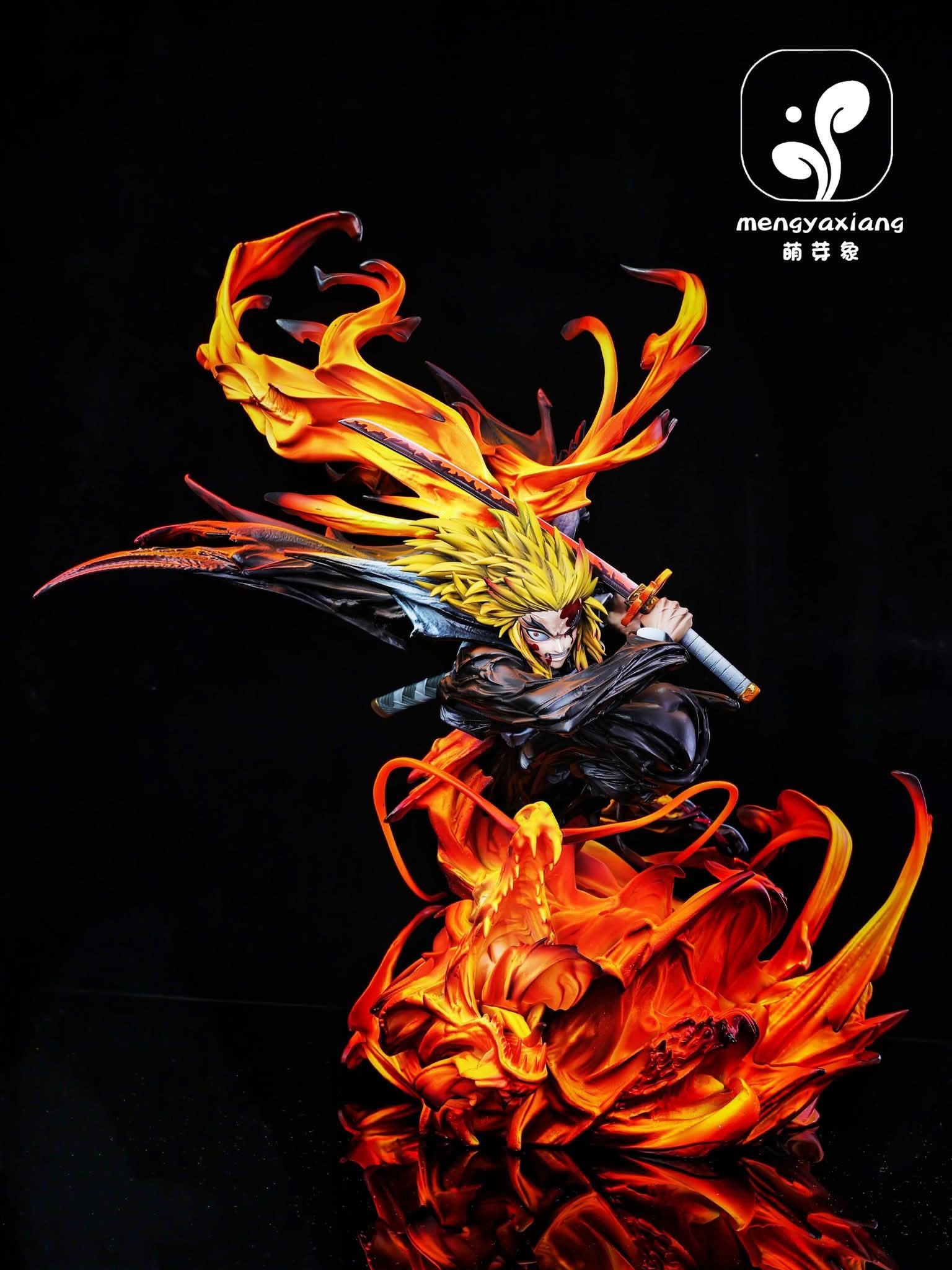 Rengoku resin statue Meng Ya Xiang Studio anime figure