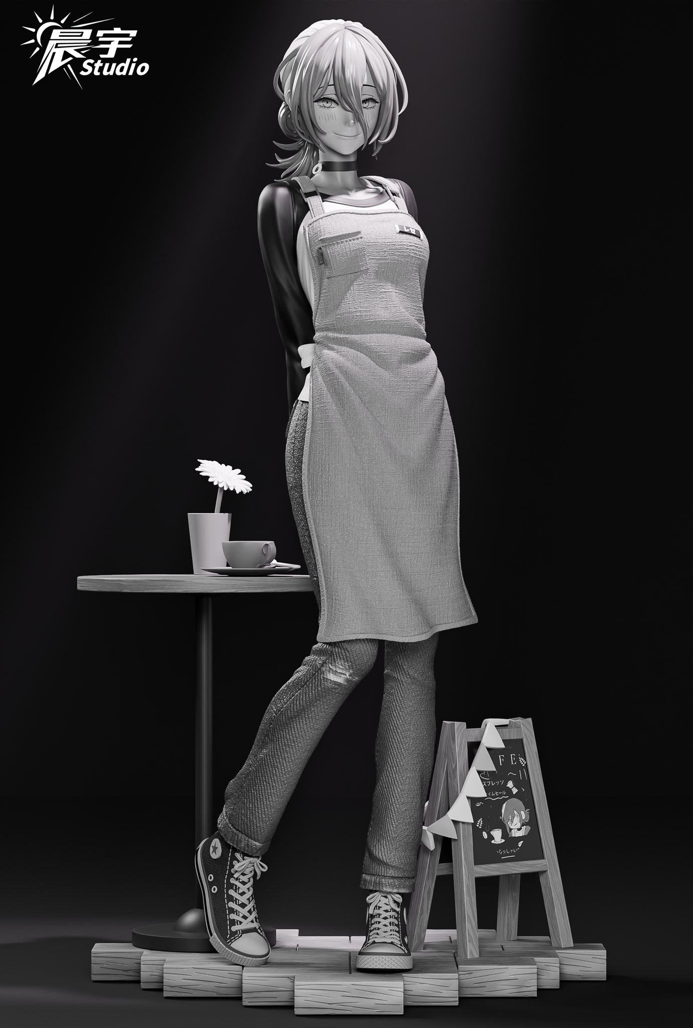 Reze resin statue Chen Yu studio anime figure