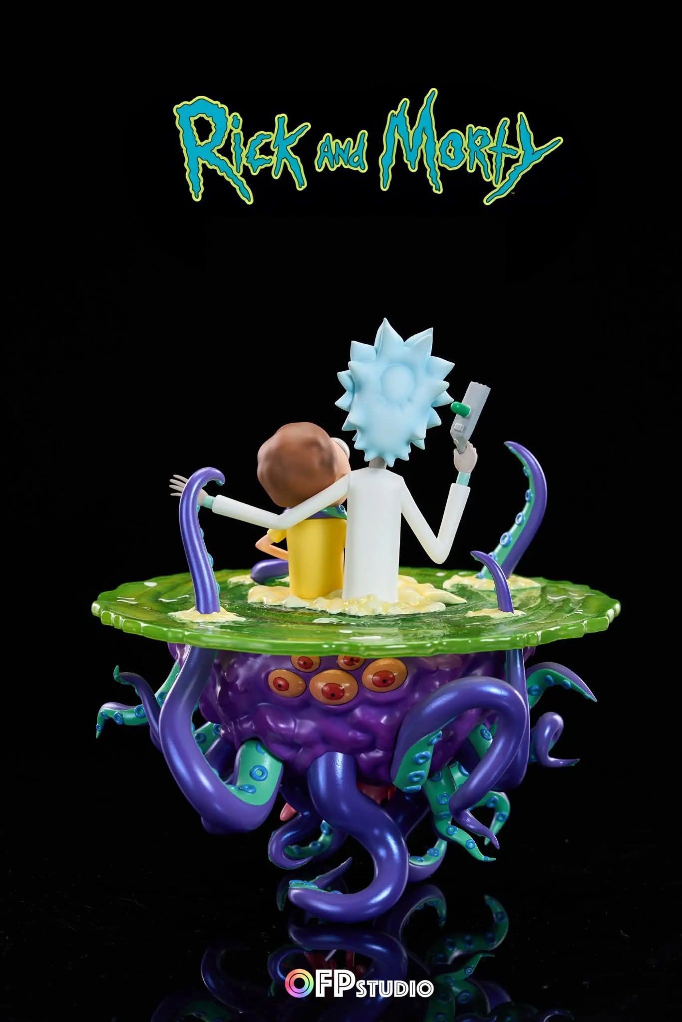 Rick and Morty resin statue OFP Studio anime figure